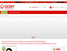 Tablet Screenshot of goxy.com